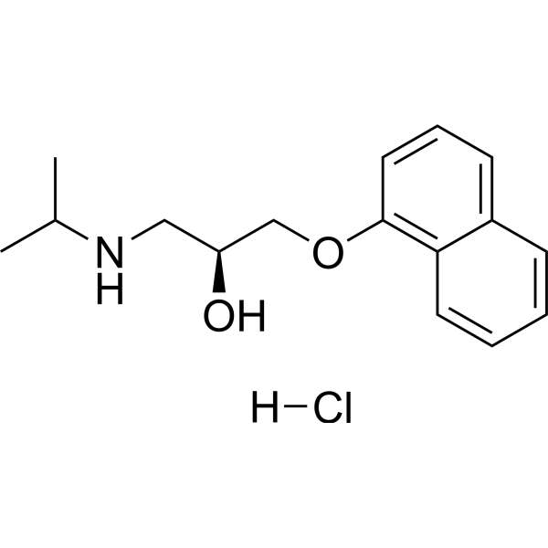 (S)-(-)-Propranolol hydrochloride ((S)-(-)-Propranolol hydrochloride) 4199-10-4